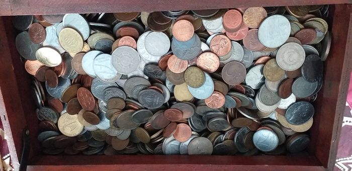 Coins By Weight 5 X 1 Kg. ( Price For 1kg!!! )