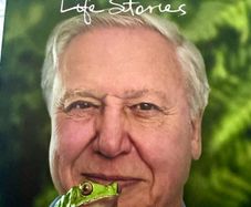 David Attenborough hand signed book