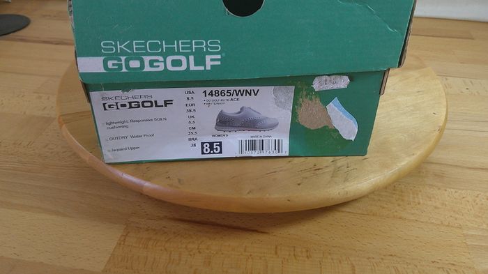 Skechers GO GOLF Elite Ace Women's Golf Shoes Waterproof White Euro 38.5 UK \ Ire 5.5 New In Box
