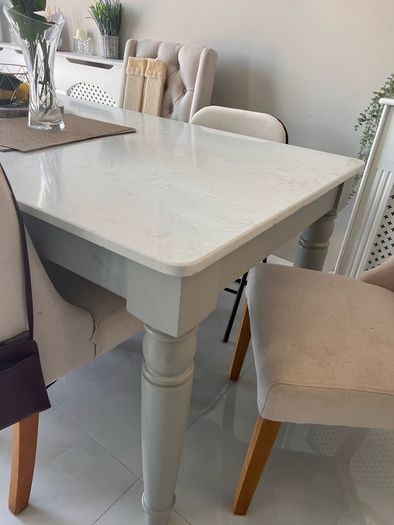 Dining table and chairs