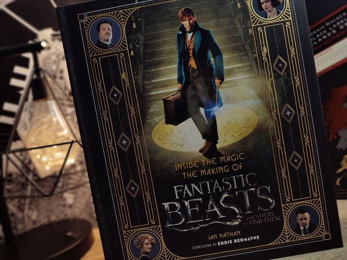 Inside the Magic: The Making of Fantastic Beasts and Where to Find Them ! Hardcover ! 2016 ! by Harper Collins ! Harry Potter !