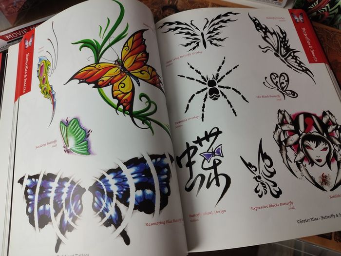 Tattoo Sourcebook: Pick and Choose from Thousands of the Hottest Tattoo Designs ! 520 Pages ! 2009 ! by Harper Collins !