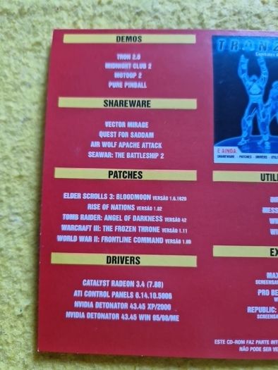 Demo Disc From Megazine BGAMER number  62 Games Original