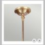 Elstead Provence Light Wall or Ceiling Light/Pendant - Aged Brass Image 5