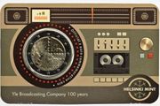 Finland 2 Euro Commemorative Coin 2026 - Yle Broadcasting Company 100 Years. Coincard. BU