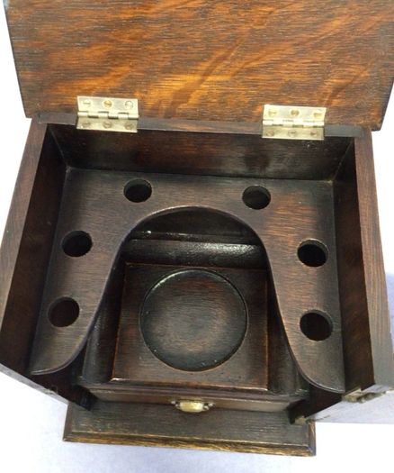 antique tobacco cabinet