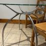 Round Glass Table Image 3