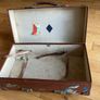 Vintage leather suitcase (expanding) Image 6