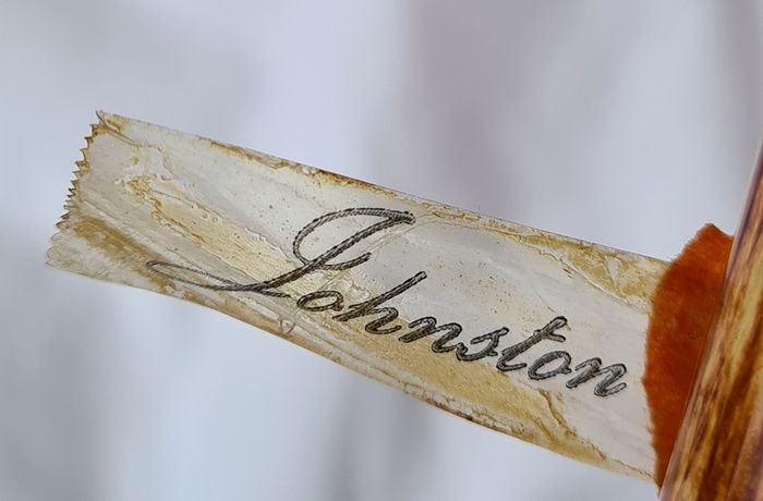 Vintage Johnston umbrella 1970s 1960s, rare find
