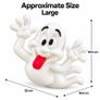 Cheeky Ghost Through the Window - 3D - Halloween Decor - 3 Sizes Image 7