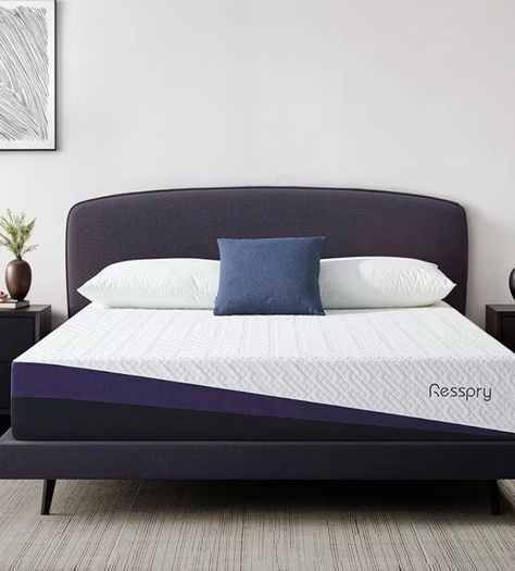 22CM Gel Memory Foam Mattress with Breathable Cover, Sleep Cooler and Skin Friendly, Dual Layers Support for Pressure Relief, CertiPUR-US Certified, Breezelle Collection