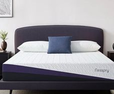 22CM Gel Memory Foam Mattress with Breathable Cover, Sleep Cooler and Skin Friendly, Dual Layers Support for Pressure Relief, CertiPUR-US Certified, Breezelle Collection
