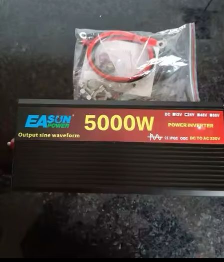 Inverter 220V 5000W 24V Pure Sine Wave Voltage Converter 24v to 220 Power truck  Micro Inverter