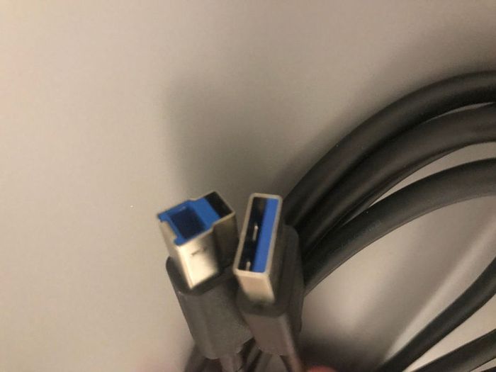 Brand New || Dell 1.8m USB 3.0 Type A to B Cable Black Monitor Dock 6ft