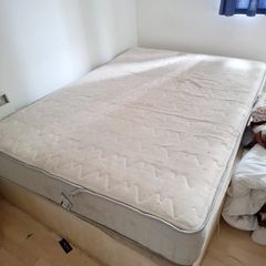 Queen Size Bed and Cot