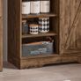 Sideboard With Sliding Door Chest Of Drawers  Kitchen Cabinet Tall Cabinet  Dark Brown Image 6