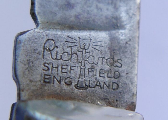 Vintage Richards Sheffield England -Africa Hippo Pocket Knife