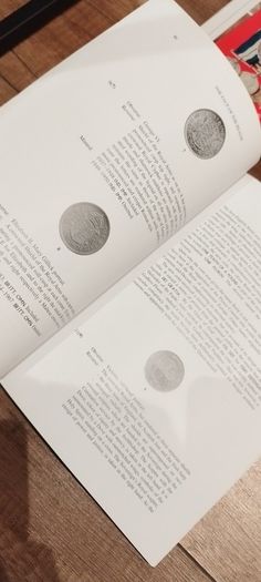 Coin and note book