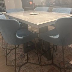 Table and chairs