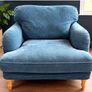 IKEA 3 Seater Sofa + Armchair  Matching Set Image 2