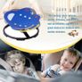 Sensory Spinning Chair for Kids,Autistic Childs Swivel Chair,Sit and Spin Toy,Training Body Coordination,Metal Base Non-Slip Indoor and Outdoor Activity Spins Toys,Ages 3-12 (blue) Image 6