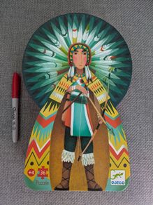Jigsaw Djeco Tatanka Native American age 4+