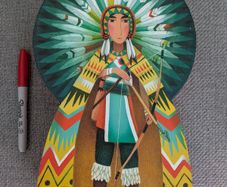 Jigsaw Djeco Tatanka Native American age 4+