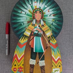 Jigsaw Djeco Tatanka Native American age 4+