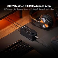 Fosi Audio SK02 DAC Amp Headphone Amplifier