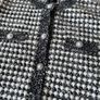F&F Black & White Textured Cardigan Size L Image 3
