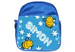 Personalized Large Blue School Backpack for Kids / back to school stationery