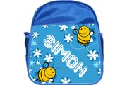 Personalized Large Blue School Backpack for Kids / back to school stationery