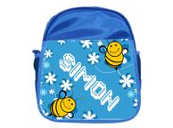 main image for ad Personalized Large Blue School Backpack for Kids / back to school stationery