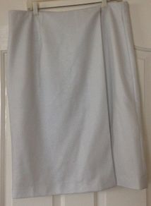 Courtney Lennon silver skirt bnwt