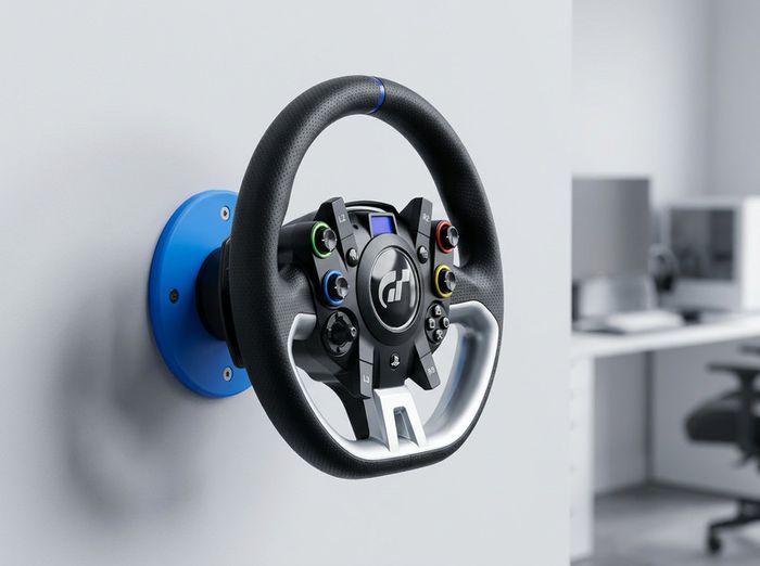 Fanatec racing wheel wall mount