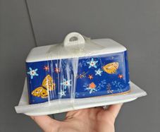 Tipperary Crystal Butter Dish