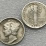1 Dime 1916, USA, Commemorative / Souvenir Coins. Image 3