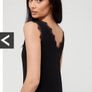 Black lace vest top Image 2