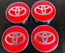 4 x Toyota Centre Caps (60mm) Free Post