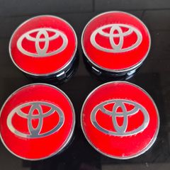 4 x Toyota Centre Caps (60mm) Free Post