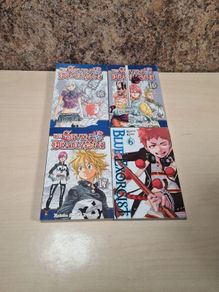 Japanese Manga Books The Seven Deadly Sins 13 16 17 Blue Exorcist 6 Bundle