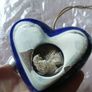 vintage heart shaped pomander Image 2