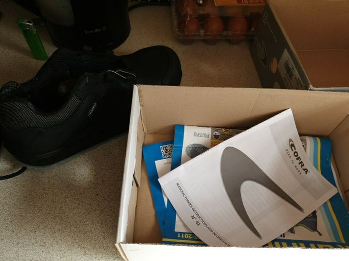 Cofra safety boots size 42