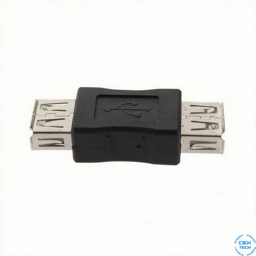 USB 2.0 Type A Female to A Female Coupler Adapter Connector F/F Converter