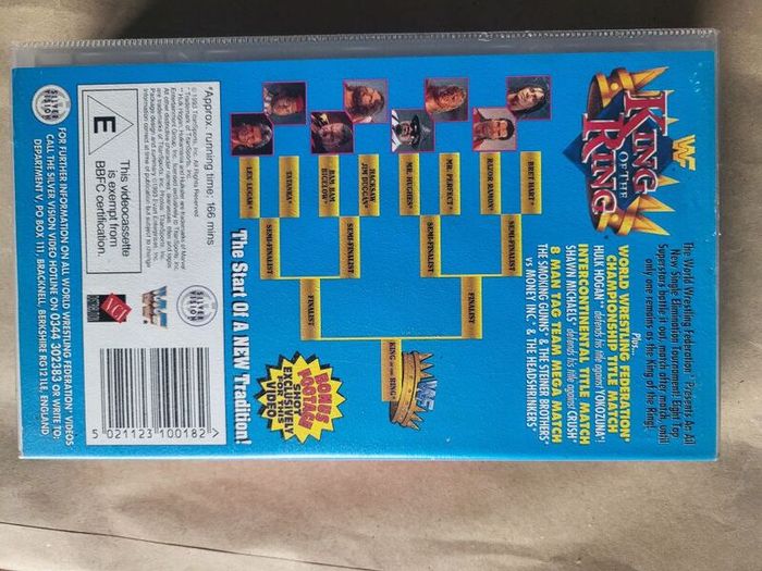 WWF vhs
