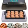 NEW SALE | Incubator Automatic Turning and Hatching, Poultry Hatcher Incubator for 12 Eggs, Lab Incubators with Digital Display and Led Lighting Image 5