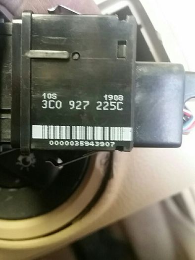 vw passat brake switch button