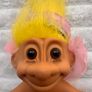 Vintage Russ Genie Harem Jeanie Troll Doll Belly Dancer approx. 11 cm. Used Please see photos Image 2
