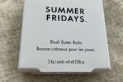 Summer Fridays blush butter balm pink sunset