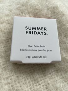 Summer Fridays blush butter balm pink sunset